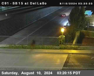 SB 15 at Del Lago bridge