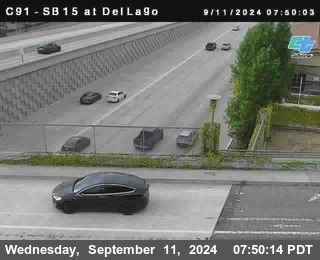 SB 15 at Del Lago bridge