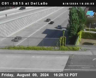 SB 15 at Del Lago bridge