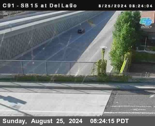 SB 15 at Del Lago bridge