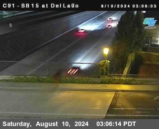 SB 15 at Del Lago bridge