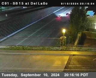 SB 15 at Del Lago bridge