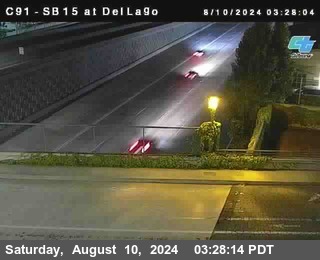 SB 15 at Del Lago bridge