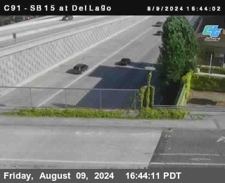 SB 15 at Del Lago bridge