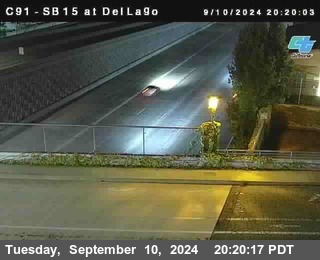 SB 15 at Del Lago bridge