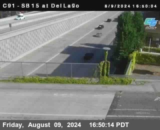 SB 15 at Del Lago bridge