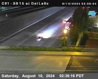 SB 15 at Del Lago bridge