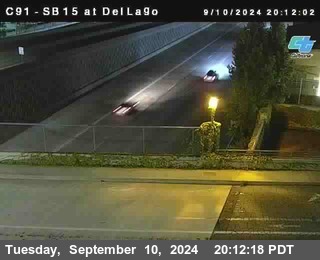 SB 15 at Del Lago bridge