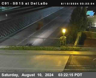 SB 15 at Del Lago bridge