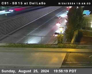 SB 15 at Del Lago bridge