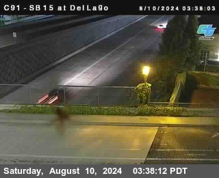 SB 15 at Del Lago bridge