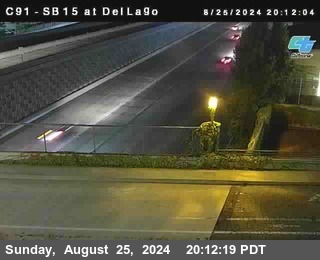 SB 15 at Del Lago bridge