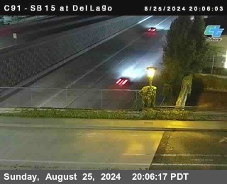 SB 15 at Del Lago bridge