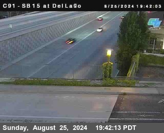 SB 15 at Del Lago bridge