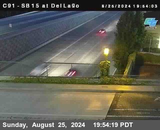 SB 15 at Del Lago bridge