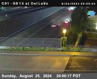 SB 15 at Del Lago bridge