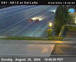 SB 15 at Del Lago bridge