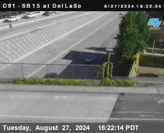 SB 15 at Del Lago bridge