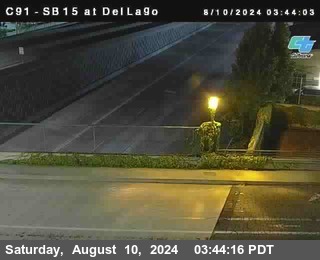 SB 15 at Del Lago bridge