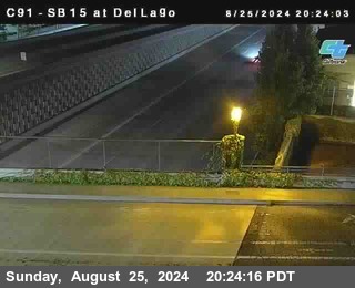 SB 15 at Del Lago bridge