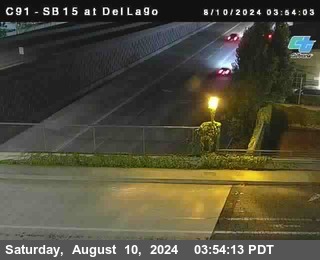 SB 15 at Del Lago bridge