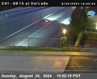 SB 15 at Del Lago bridge