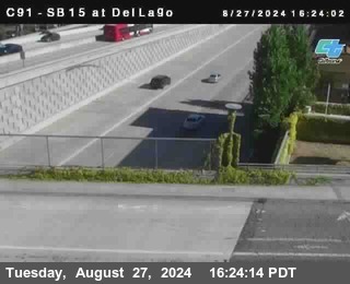 SB 15 at Del Lago bridge