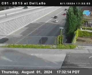 SB 15 at Del Lago bridge