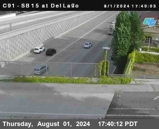 SB 15 at Del Lago bridge