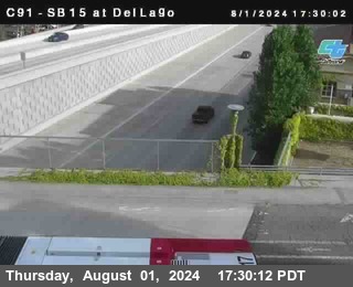 SB 15 at Del Lago bridge