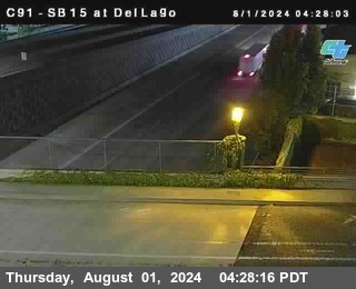 SB 15 at Del Lago bridge