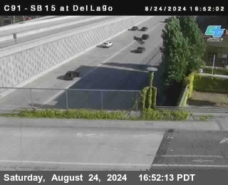 SB 15 at Del Lago bridge