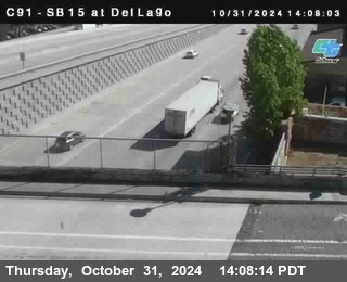 SB 15 at Del Lago bridge