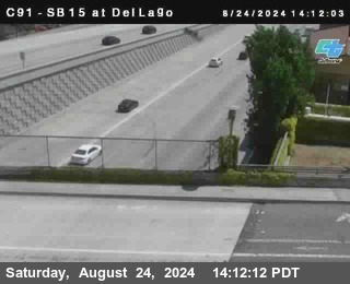 SB 15 at Del Lago bridge