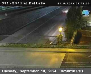 SB 15 at Del Lago bridge