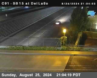 SB 15 at Del Lago bridge