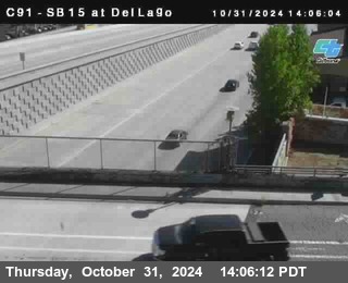 SB 15 at Del Lago bridge