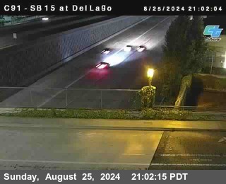 SB 15 at Del Lago bridge