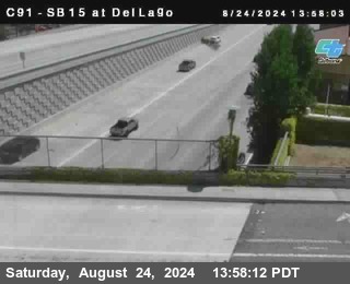 SB 15 at Del Lago bridge