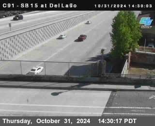 SB 15 at Del Lago bridge