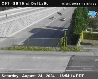 SB 15 at Del Lago bridge