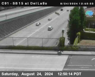 SB 15 at Del Lago bridge