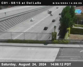 SB 15 at Del Lago bridge