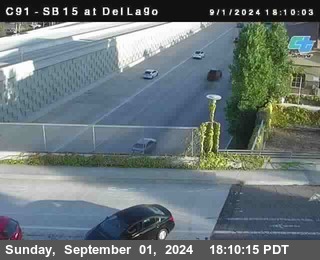 SB 15 at Del Lago bridge