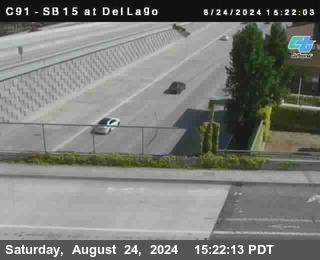 SB 15 at Del Lago bridge