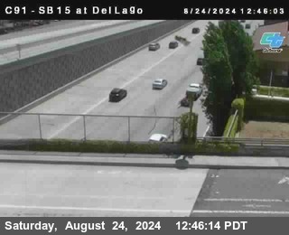 SB 15 at Del Lago bridge