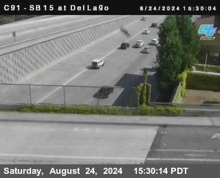 SB 15 at Del Lago bridge