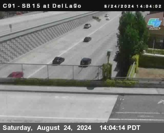 SB 15 at Del Lago bridge