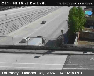 SB 15 at Del Lago bridge