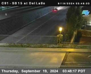 SB 15 at Del Lago bridge